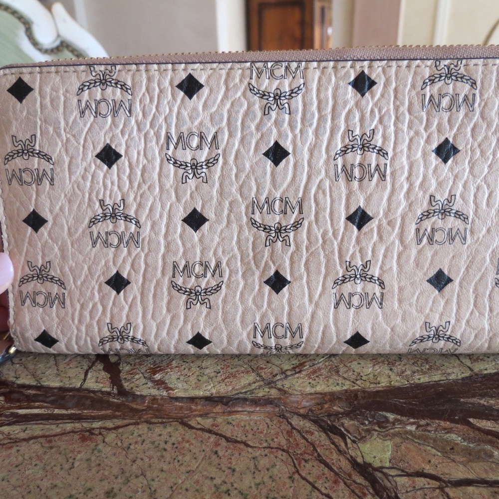 MCM Zip Around Wallet